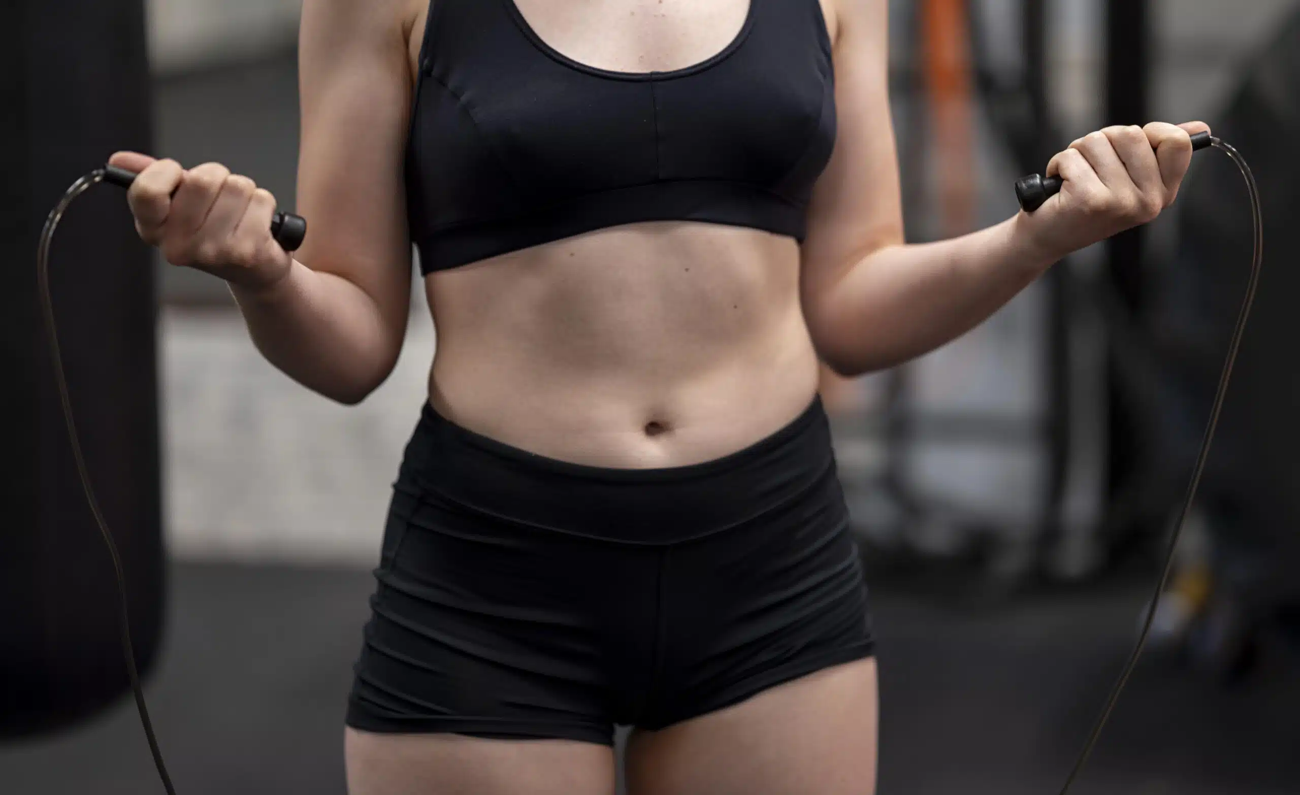 Woman exercising