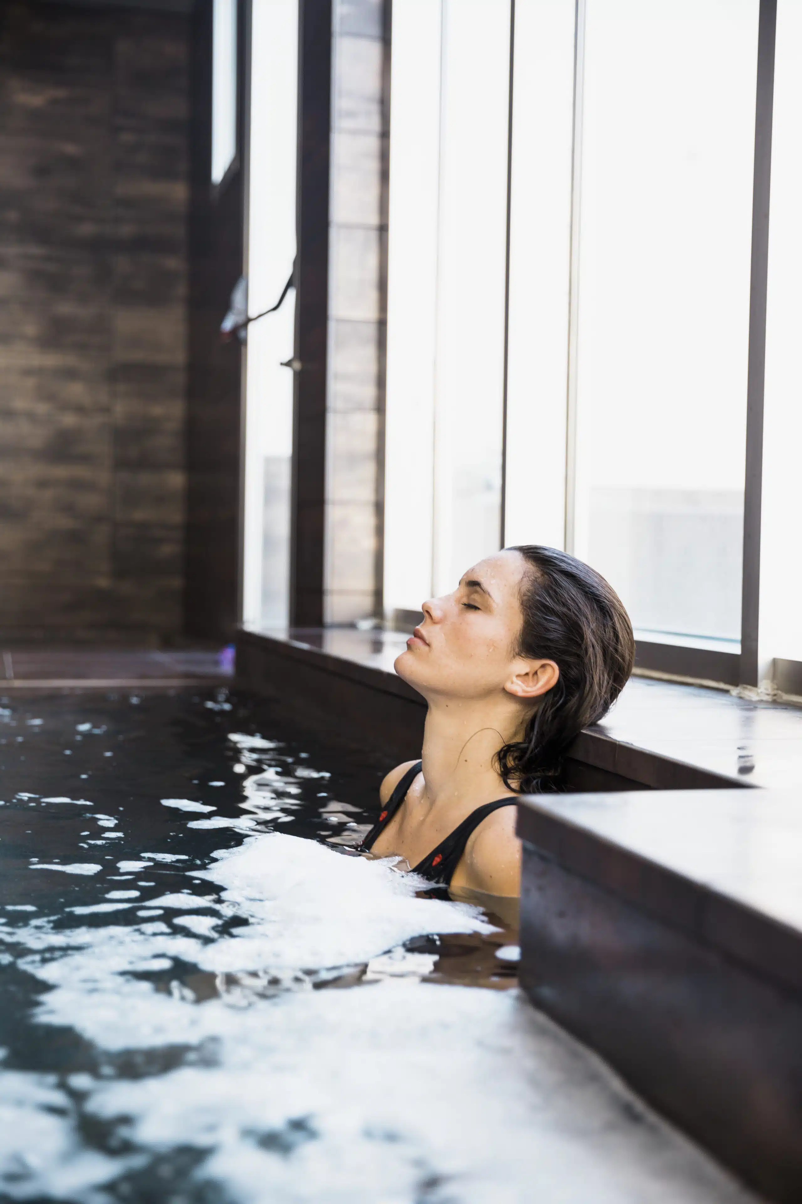 Girl relaxing
